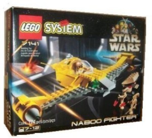 Star Wars Naboo Fight 7141 Episode 1 Pilot, R2-D2, Starship Retired 1999