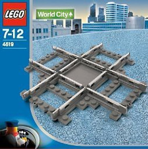 Lego 9V Train Rail Crossing