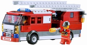 Planet of Toys Fire Rescue Building Blocks