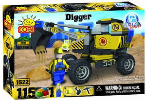 COBI Town Construction Digger115 Piece Set