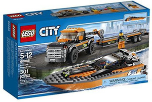 Lego City Great Vehicles with Powerboat