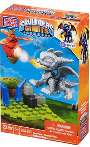 Mega Bloks Skylanders Metallic Spyro Building Pack