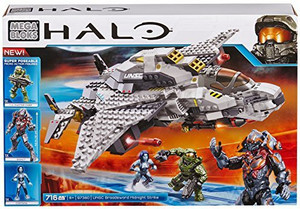 Mega Bloks Halo Unsc Broadsword Midnight Strike