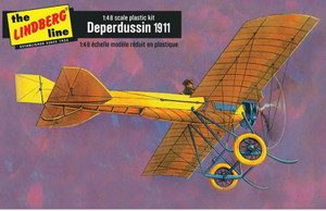 Lindberg USA 1/48 Scale 1911 Deperdussin
Plastic Model Kit