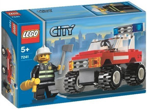 Lego City Fire Chief Car 7241