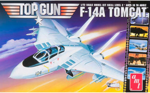AMT USA 1/72 Scale Top Gun F-14A Tomcat
Plastic Model Kit