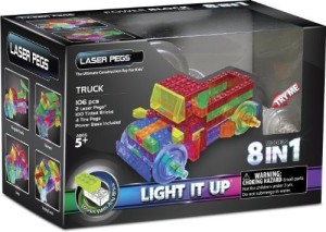 Laser Pegs 8In1 Truck Building Set