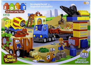 Jaibros Jdlt my busy Town Play and Create Block Construction Set