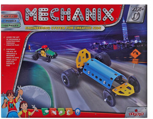 Wish Kart Mechanix Metal Extra Fun and Creativity Loaded for Boys and Girls (107 Pieces)
