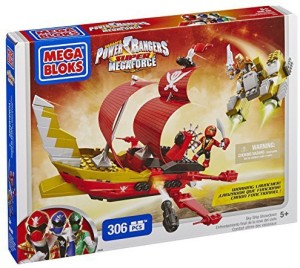 Mega Bloks Power Rangers Sky Ship Showdown