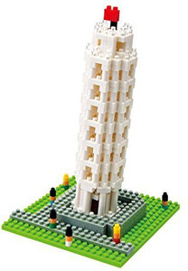 Kawada Nano The Leaning Tower Of Pisa Building Kit