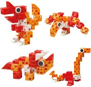 Click-A-Brick Click-A-Brick Toys Dino Pals 30pc - Building Block Set - Best Educational Gift for Boys and Girls - Gear Kids Up for STEM Learning, Imagination, & Engineering Fun - Create Endless Combinations!