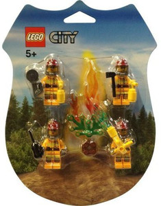 Lego City Mini Figure Set 853378 Fire Fighters Rescue Pack