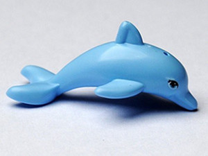 Lego Friends Disney Mini Dolphin Sea Animal (Bright Light Blue)
