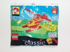 Lego classic helicopter top