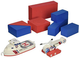 Just Think Toys Baths Bathtime Consruction Building (Coast Guard Boat