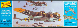 Lindberg USA 1/72 Scale Dornier Do17Z
Plastic Model Kit