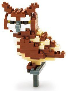 Kawada Nano Eagle Owl Building Kit