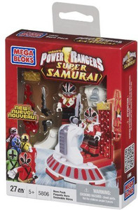 Mega Bloks Power Rangers Samurai Red Hero Pack