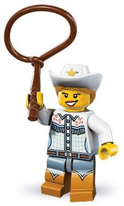 Lego Series 8 Cowgirl Mini