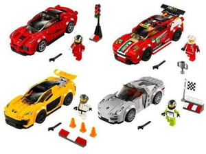 Lego Speed Champions Race Cars Set Of 4