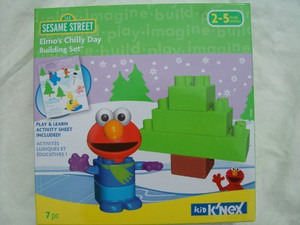 Sesame Street Kid K'Nex Elmo'S Chilly Day Building Set