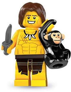 Lego Series 7 Jungle Boy Mini Figure