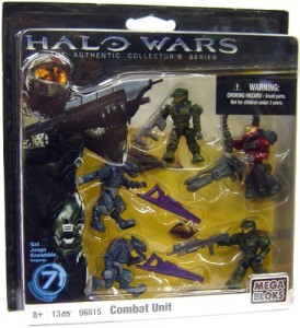 Mega Bloks Halo Wars Exclusive Set 7 Combat Unit [Contains 5 Mini S]