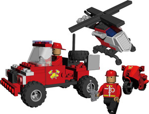 Best Lock 112 Piece Fire Rescue Block Set