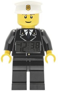 Lego Kids' 9002274 Classic Policeman Mini-Figure Alarm Clock