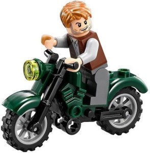 Buengna Lego Jurassic World Owen With Motorcycle