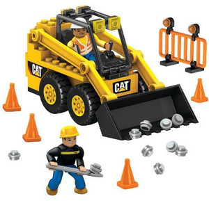 Mega Bloks Caterpillar Skidsteer Loader