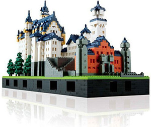 Kawada Nano Neuschwanstein Castle Deluxe Edition Set
