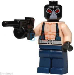 Lego Batman Bane from Bat-Tank 7787 with Tommy Gun
