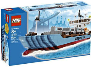 Lego Exclusive 10155 Maersk Line Container Ship (2010)