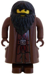 Lego Harry Potter Minifigure Rubeus Hagrid - Yellow Flesh (2001)