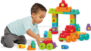 Mega Bloks ABC Learning Train