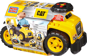 Mega Bloks 3-in-1 Excavator Ride-on