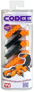 Codee Codee Toy Building Strand - Black and Orange Scorpion