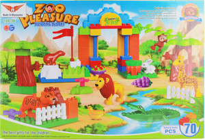 Buds N Blossoms Zoo Pleasure Building Blocks