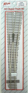 Atlas Code 83 #6 Right-Hand Super Switch