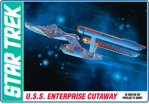 AMT USA 1/537 Scale USS Enterprise Cutaway
Plastic Model Kit