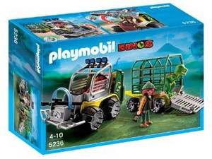 Playmobil Transport Vehicle With Baby T-Rex
