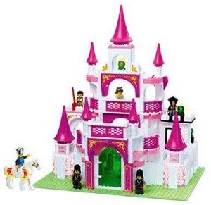 Sluban Girl'S Dream Castle 508 Pieces Building Set