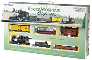 Bachmann Trains Industries Rocky Mountain Express Ready to Run Electric Train Set, On 30 Scale