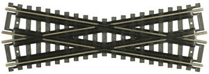 Atlas HO Scale Code 100 Custom-Line 19 Degree Crossing