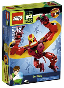 Lego Ben 10 Alien Force Jet Ray (8518)