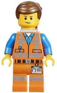LEGO the Movie LOOSE Mini Figure Emmet with Piece of Resistance