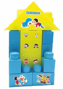 Kreative Kids Doraemon Small Doll House Blocks Construction Set For Kids