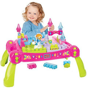 Mega Bloks First Builders Play 'N Go Fairytale Table